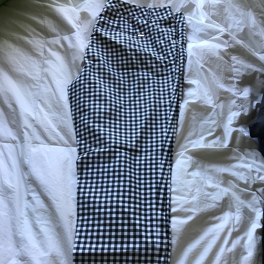 Gingham pants size 12R